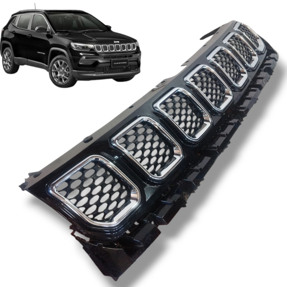 Grade Superior Para-choque Jeep Compass T270 2023 Detalhes 1