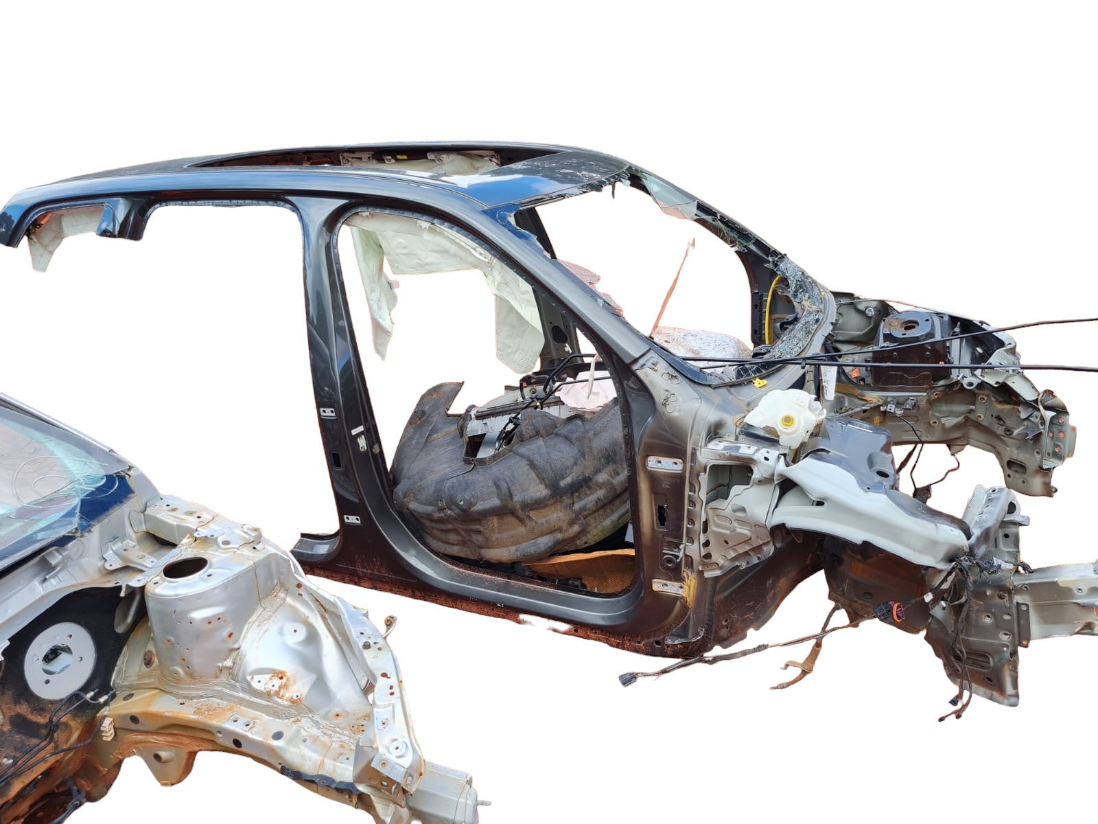 Teto Lataria Corte Lata Volvo Xc90 T8 2021 2022 4