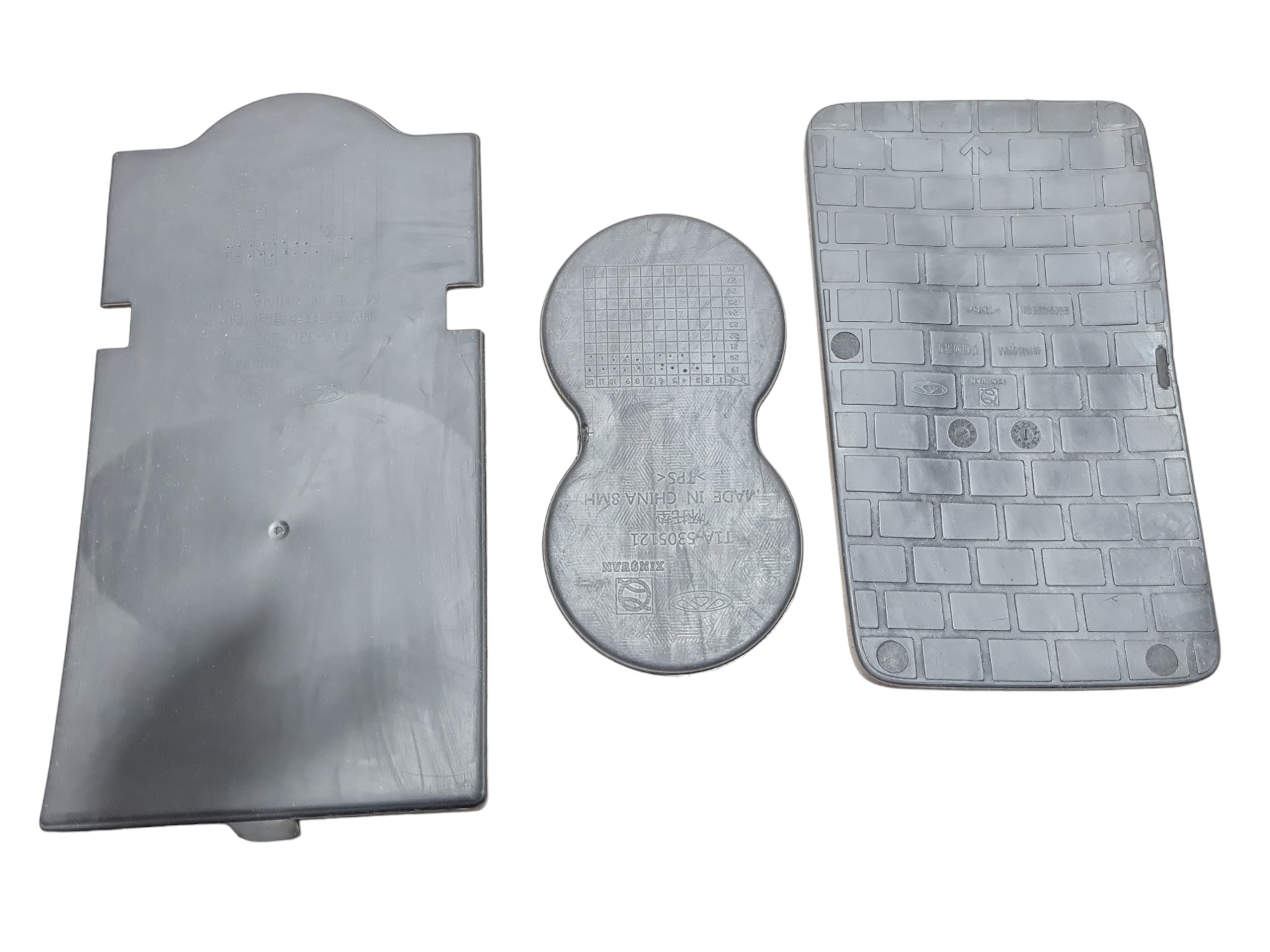 Kit 3 Borrachas Painel Chery Tiggo 8 2022 T1a5305267 2