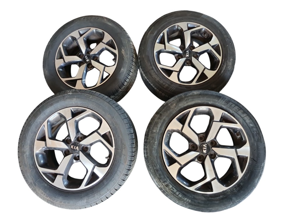 Jogo de rodas c pneu 4x 225/60R17 Kia Sportage 2019 2020 9
