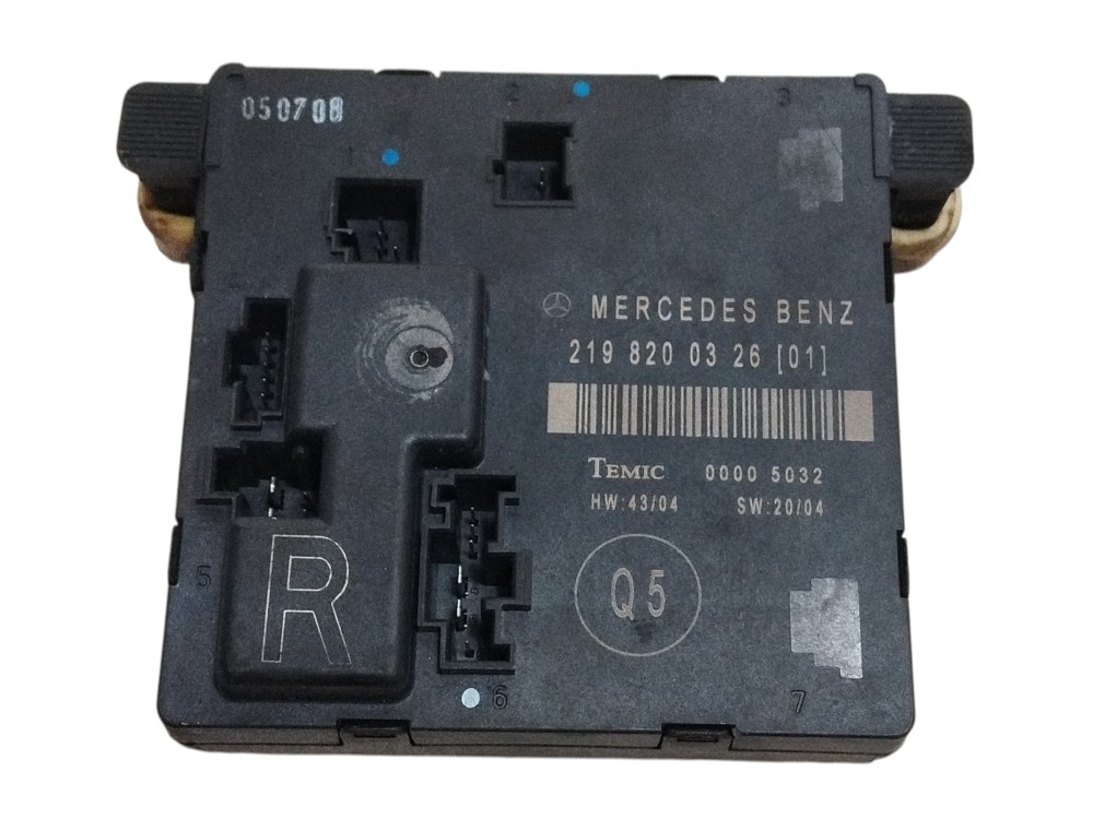 Módulo Da Porta Traseira Direita Mercedes Cls 500 2005 2