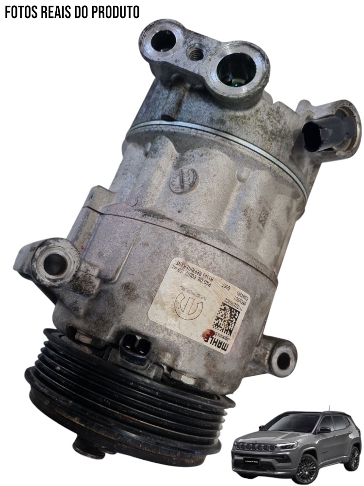 Compressor Ar 1.3 Condicionado Flex Compass 2022 A 2023 1