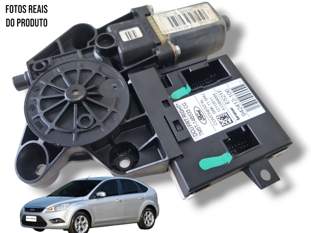 Motor Máquina Vidro Porta Dianteira Esquerda Ford Focus 2013