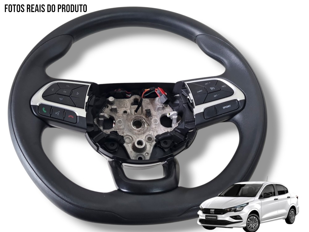 Volante Direção Fiat Cronos 2023 1002770900 Original 1