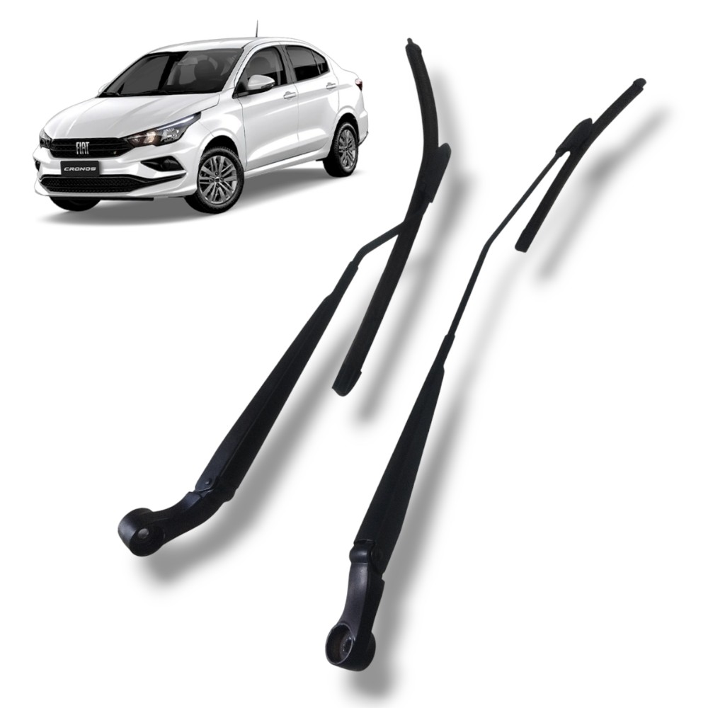 Par Hastes Limpador Para-brisa Fiat Cronos 2024 Originais 1