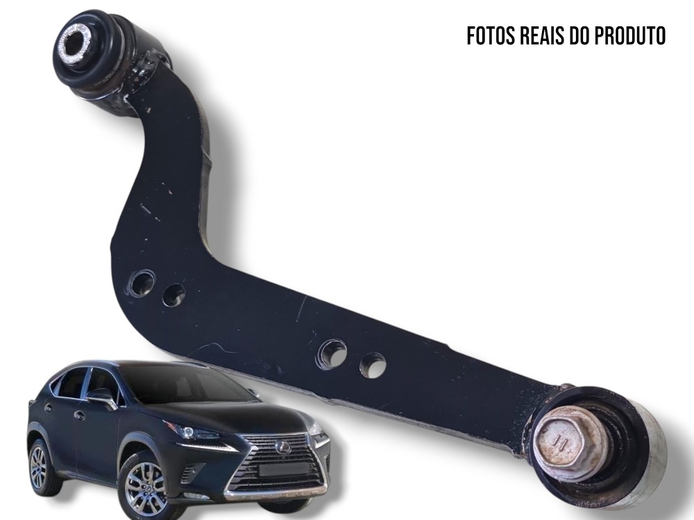 Braço curvo traseiro esquerdo Lexus NX 300h 2019 ORIGINAL 1