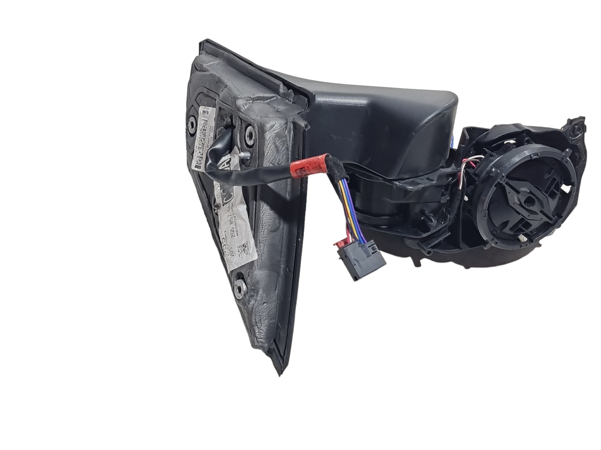 Braço Retrovisor Esquerdo Vw Nivus Highline 2023 Original 1