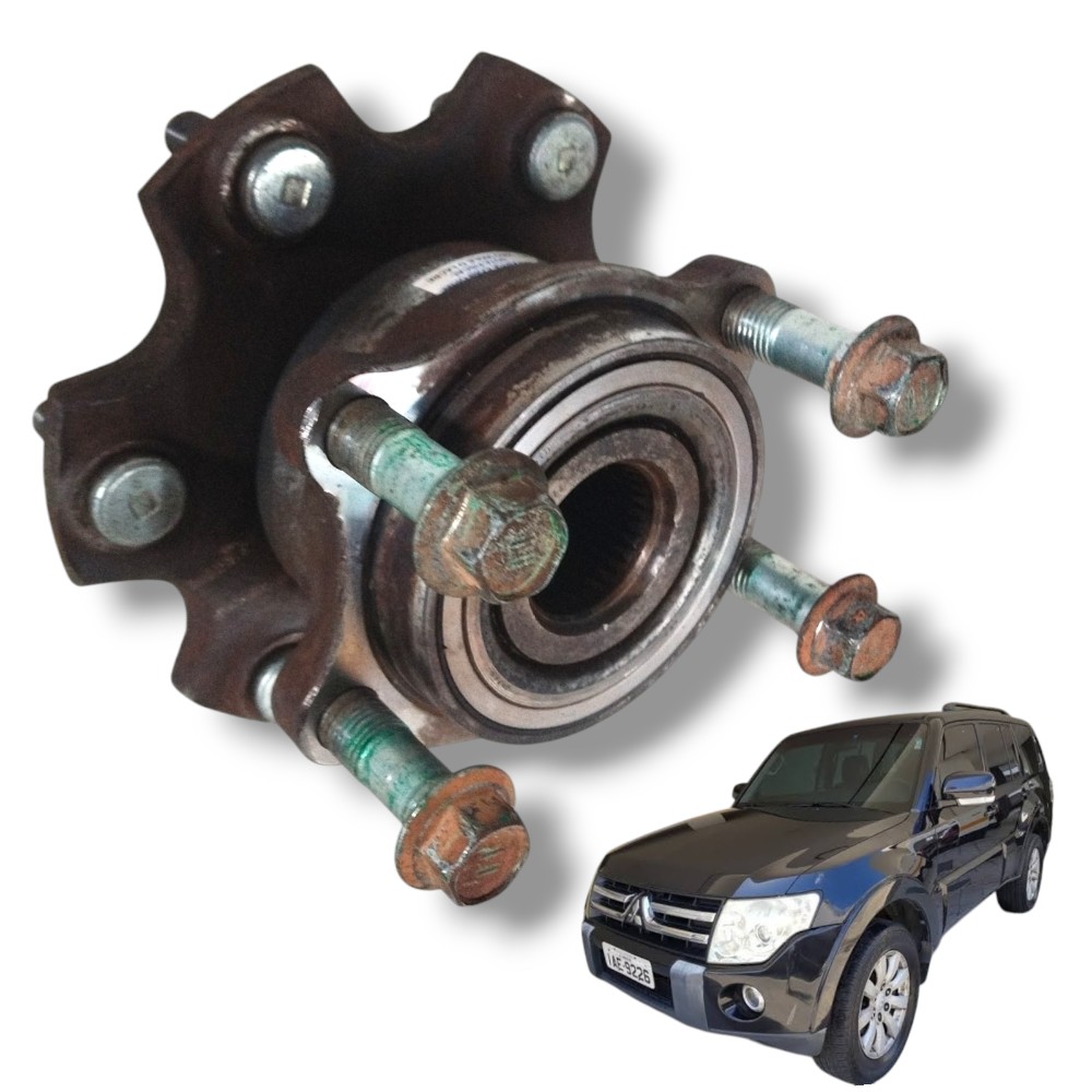 Cubo de roda traseira direita pajero full 2008 original 1