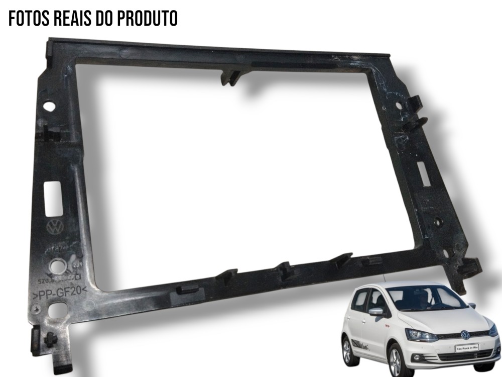 Moldura Painel Multimídia Vw/novo Fox Cl Mb 2016 5z0.858.089