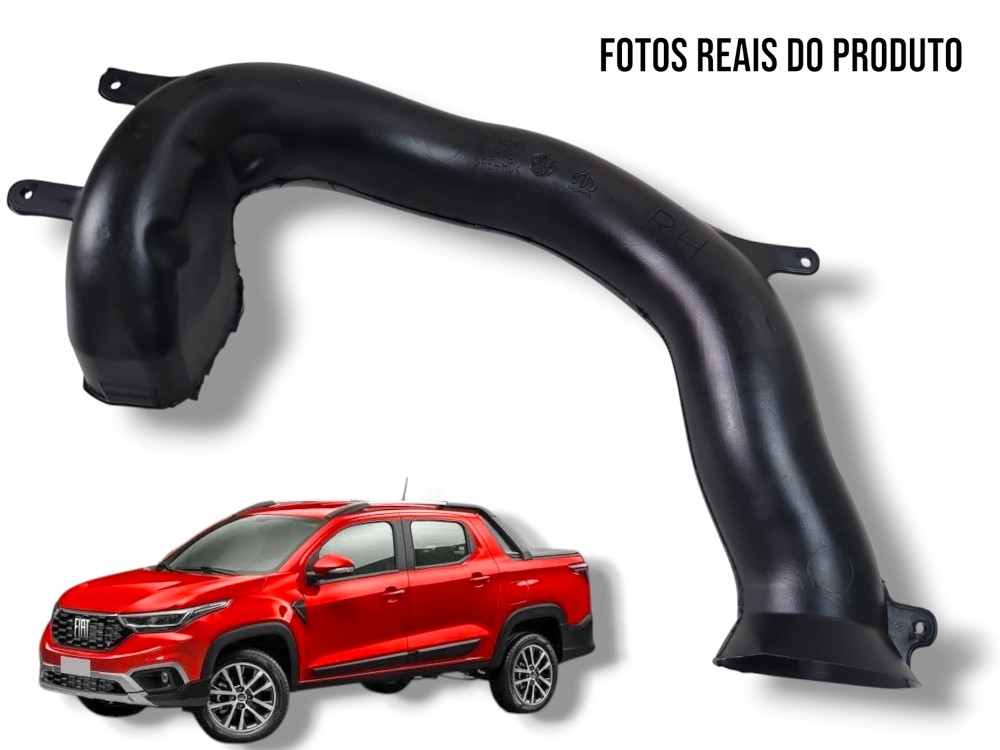 Duto Ar Dianteiro Esquerdo Fiat Strada Volcano 2023 Original 1