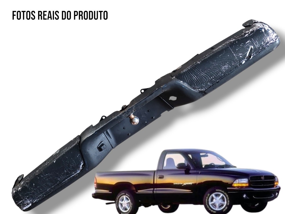 Parachoque Traseiro Dodge Dakota 1999 Original Com Engate 1