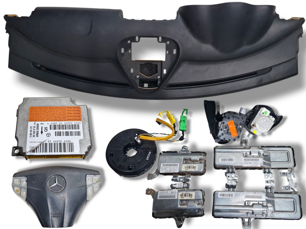 KIT AIRBAG Mercedes Classe C 230 2002 ORIGINAL COMPLETO 1