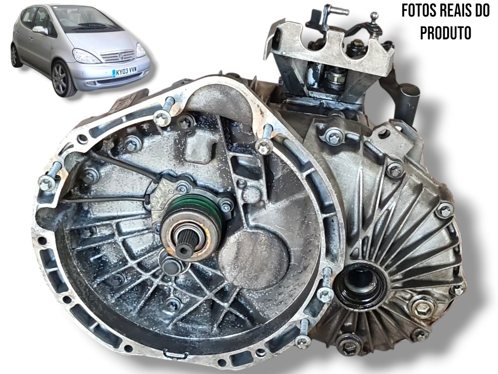 Caixa De Câmbio Manual Mercedes Classe A160 2002 1683610402 1