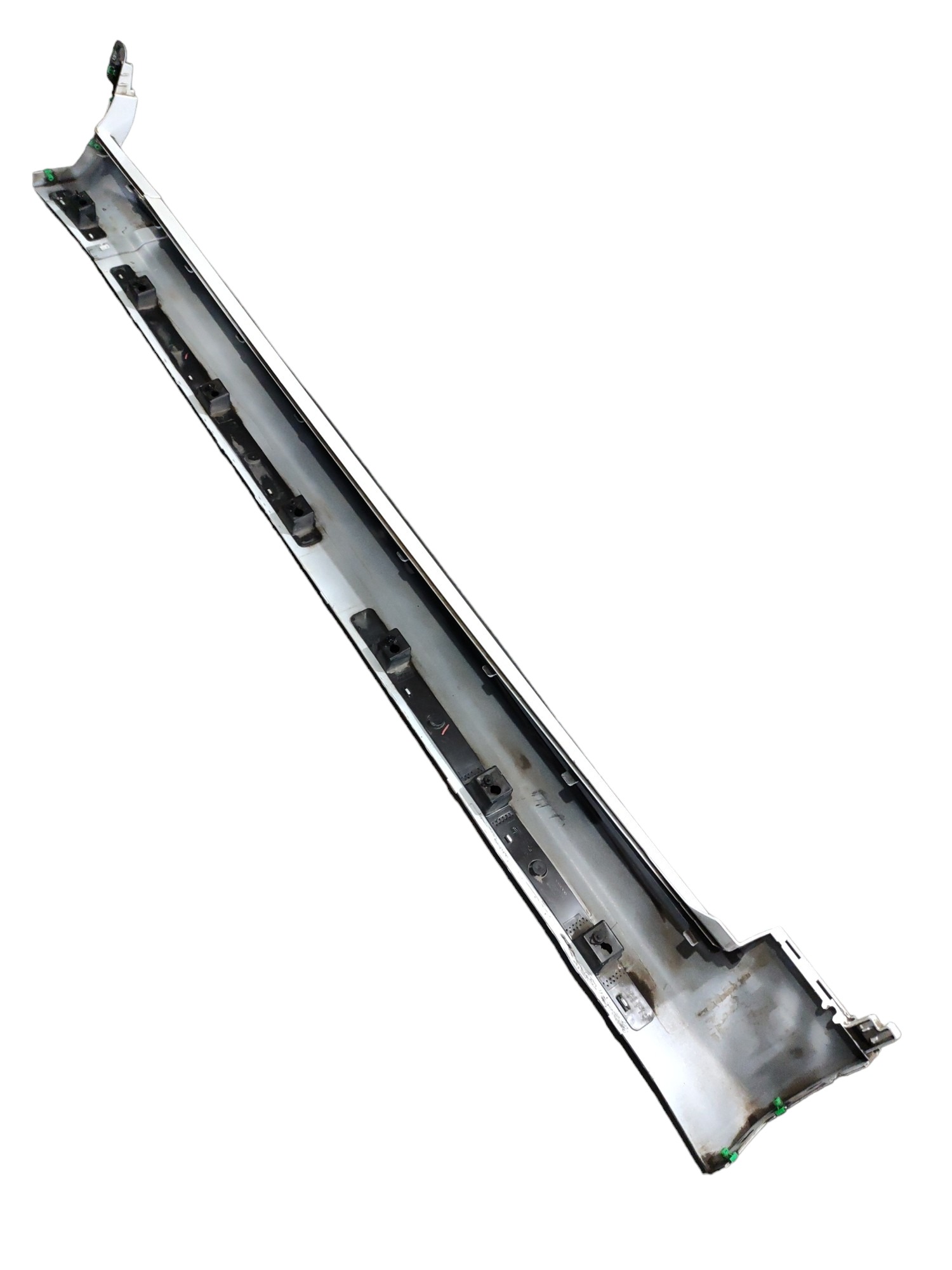 Spoiler Lateral Esquerdo Saia Volvo Xc90 D5 2017 Leve Detalh Branco 6
