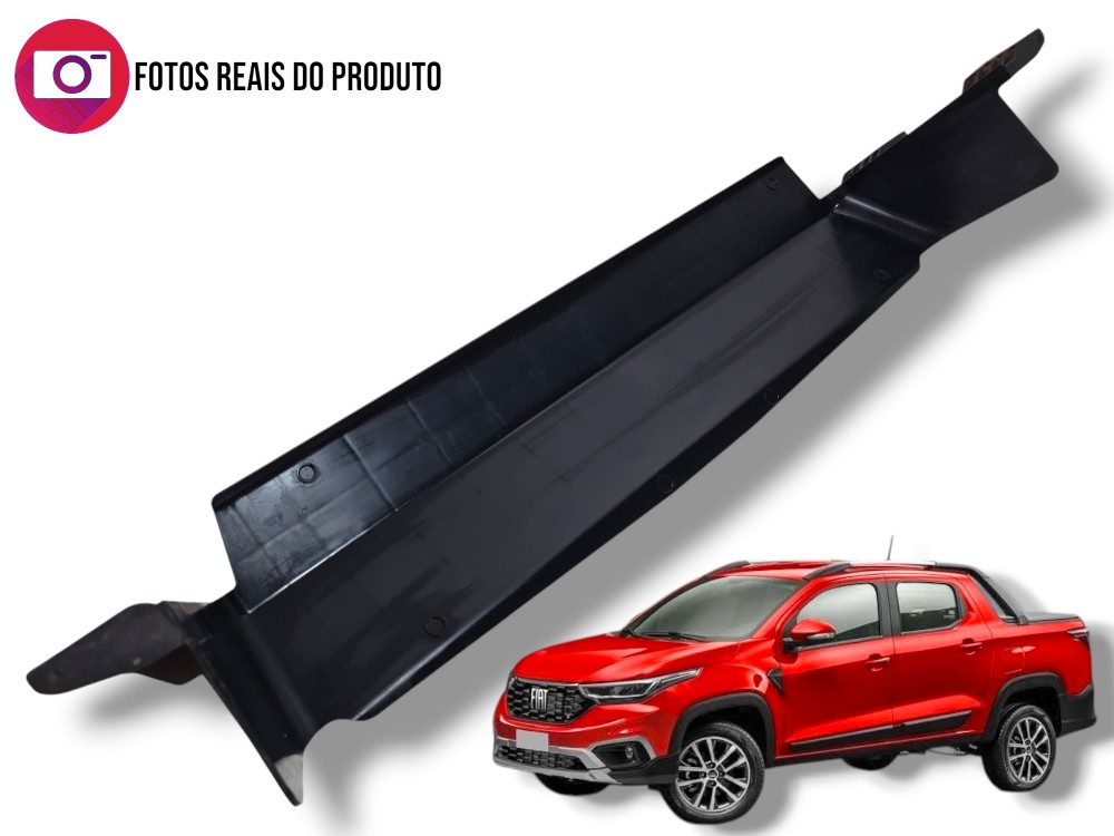 Acabamento Defletor Radiador Fiat Strada 2020 A 2023