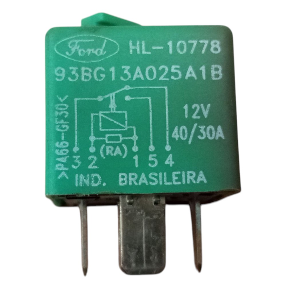 Relé Auxiliar Ford Fiesta Ka 1995 2000 A 2007 93bg13ao25a1b 1