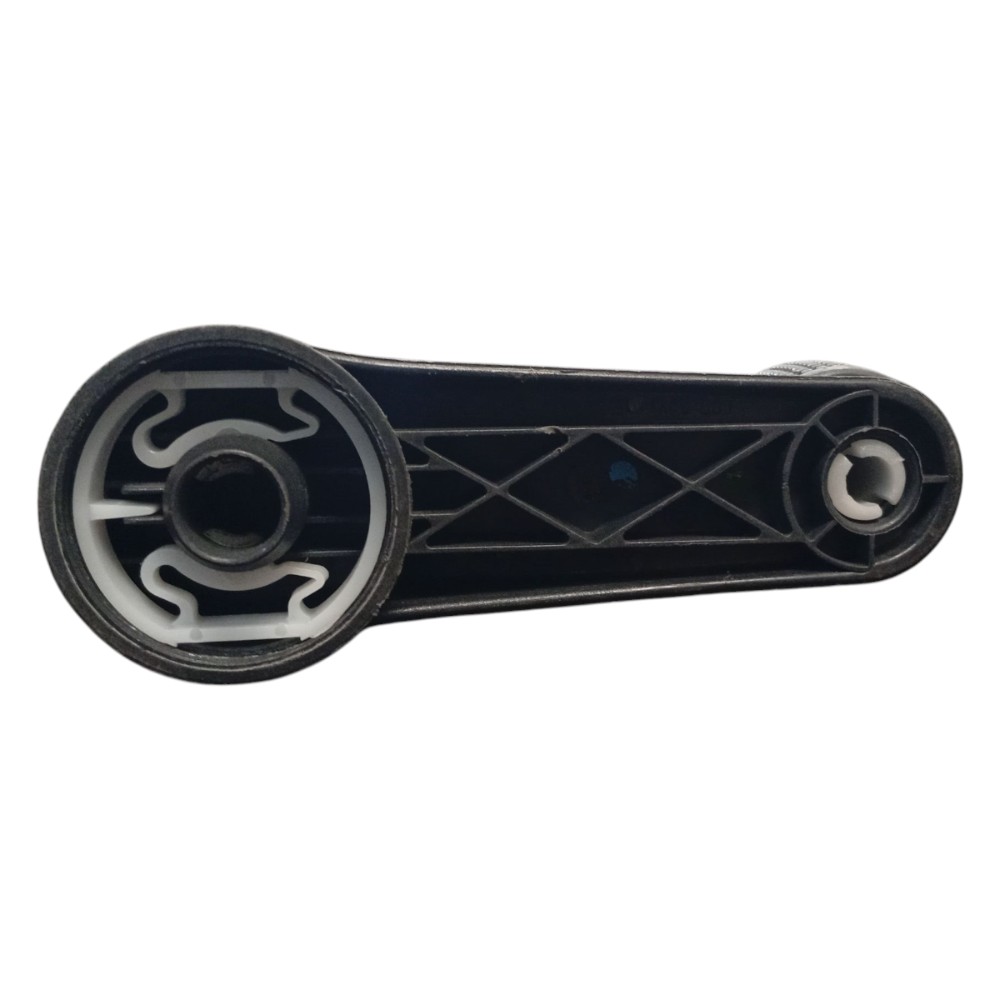 Manivela Regulador Vidro Vw Gol G3 G4 G5 G6 G7 5×0837581 Preto 6