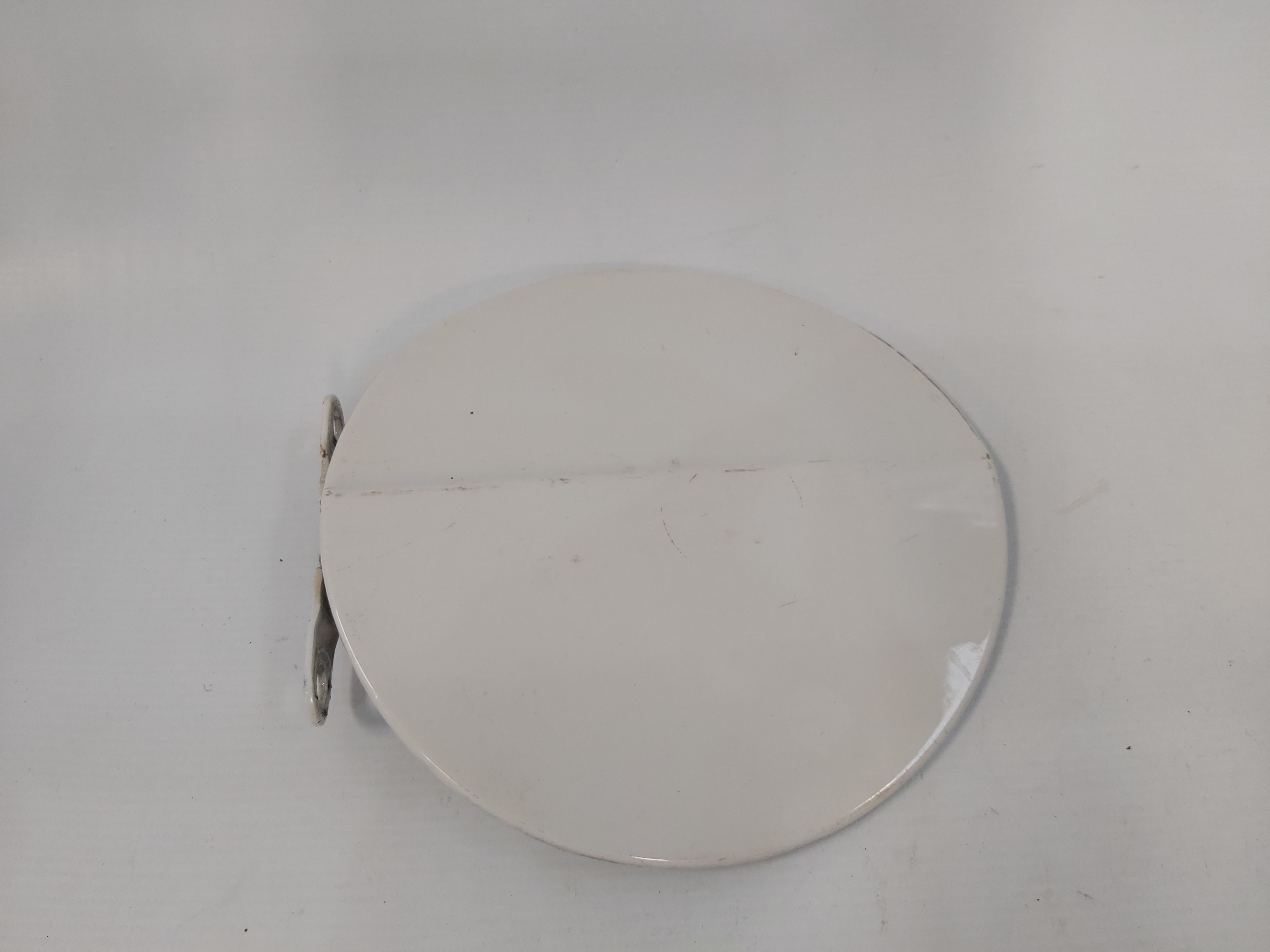 Portinhola Tanque Combustível Vw Gol Voyage G5 G6 G7 Branco 1