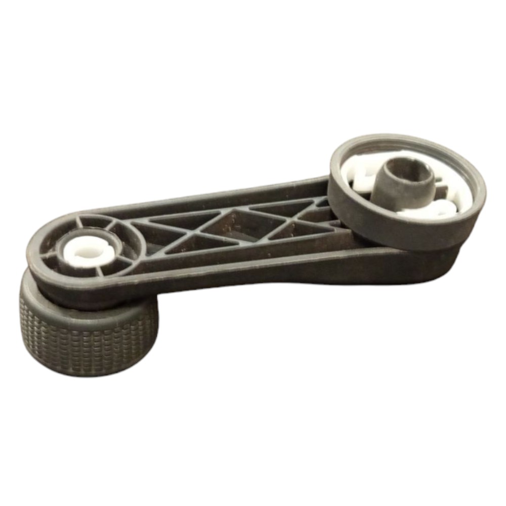 Manivela Maçaneta Vidro Vw Gol G3 Parati 99 2000 2005 Preto 4