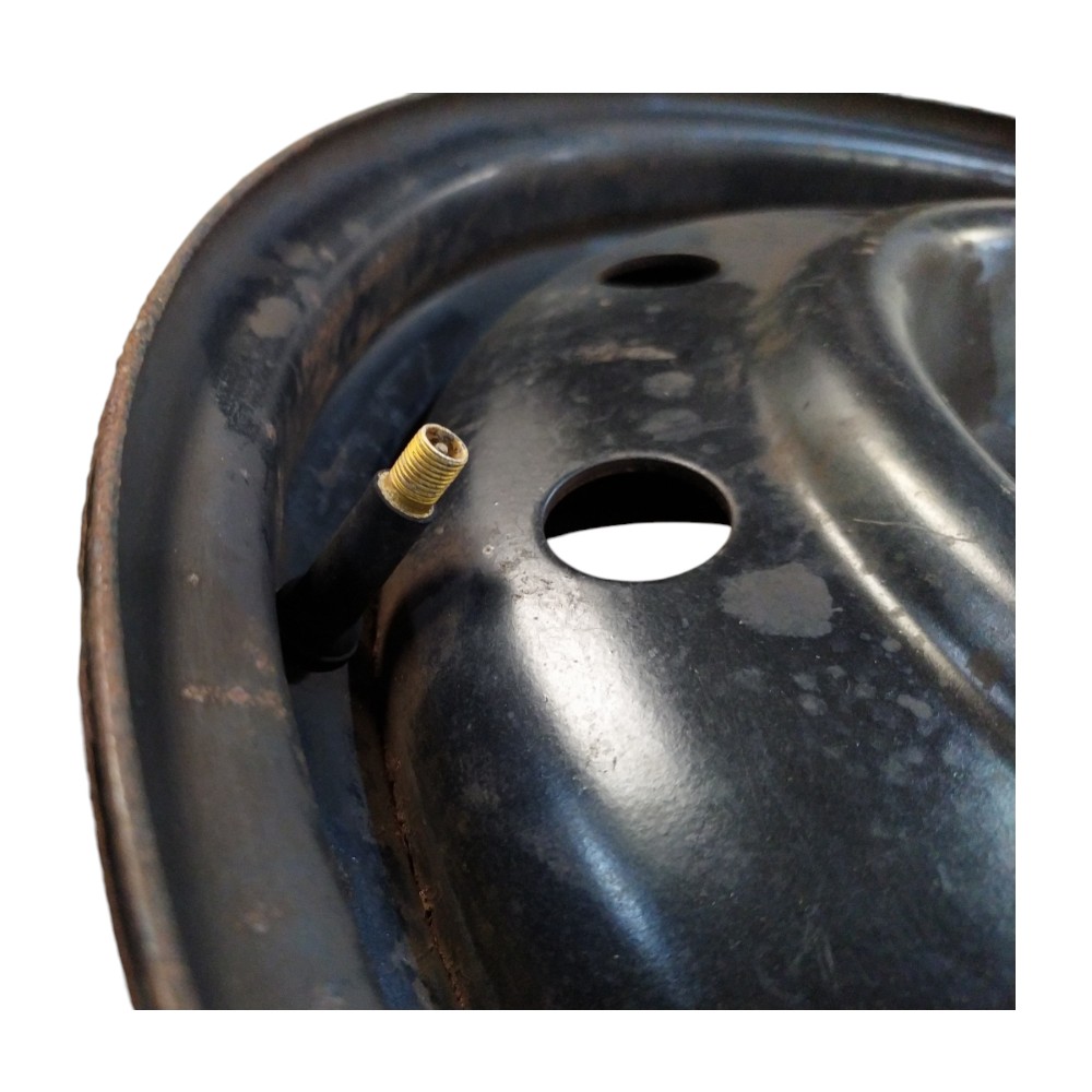 Roda Ferro Aro 15 5 Furos Subaru Legacy 94 95 96 97 98 99 Preto 6