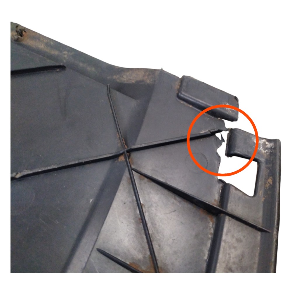 Suporte Defletor Inferior Parachoque Peugeot 307 2005 A 2012 2