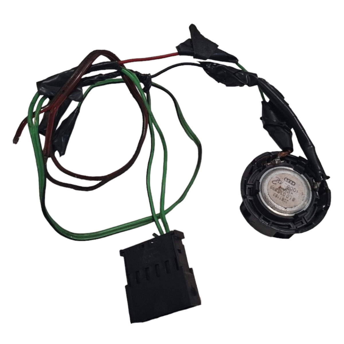 Tweeter Chicote Porta Dianteira Audi A3 97 98 2002 2003 2006 Preto 3