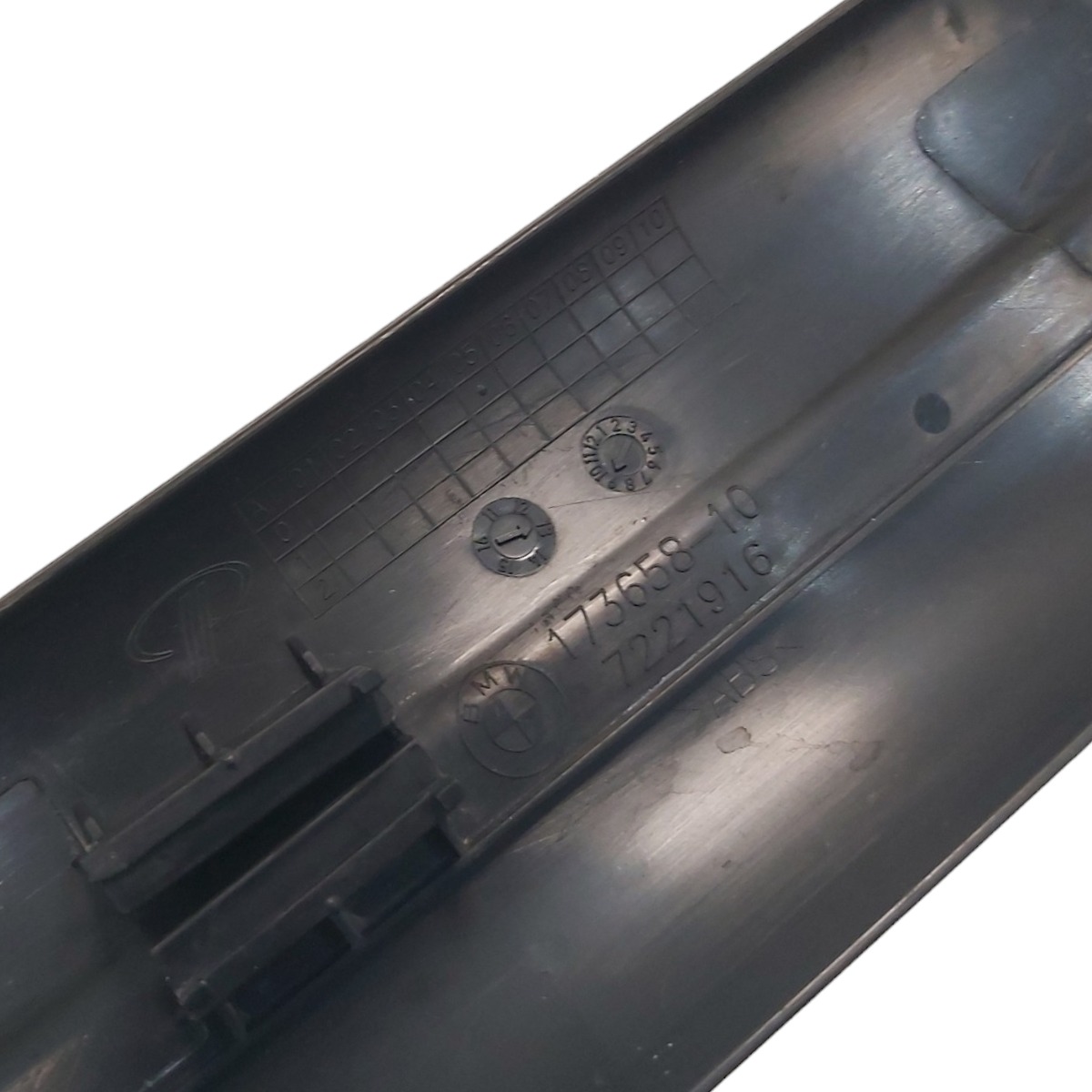 Soleira Interna Porta Dianteira Direita Bmw 116 118 F20 2015 Preto 5
