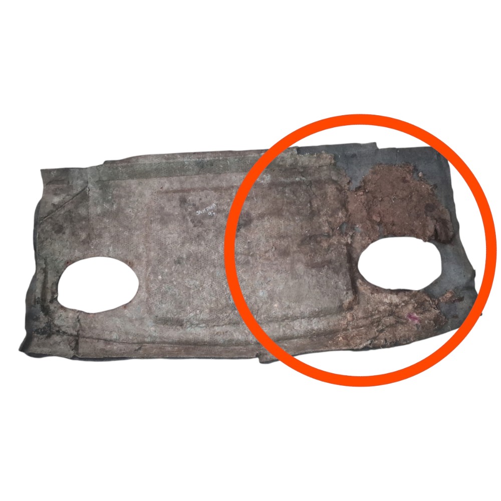 Forro Tampão Bagagito Volkswagen Santana 97 98 99 2000 2001 2