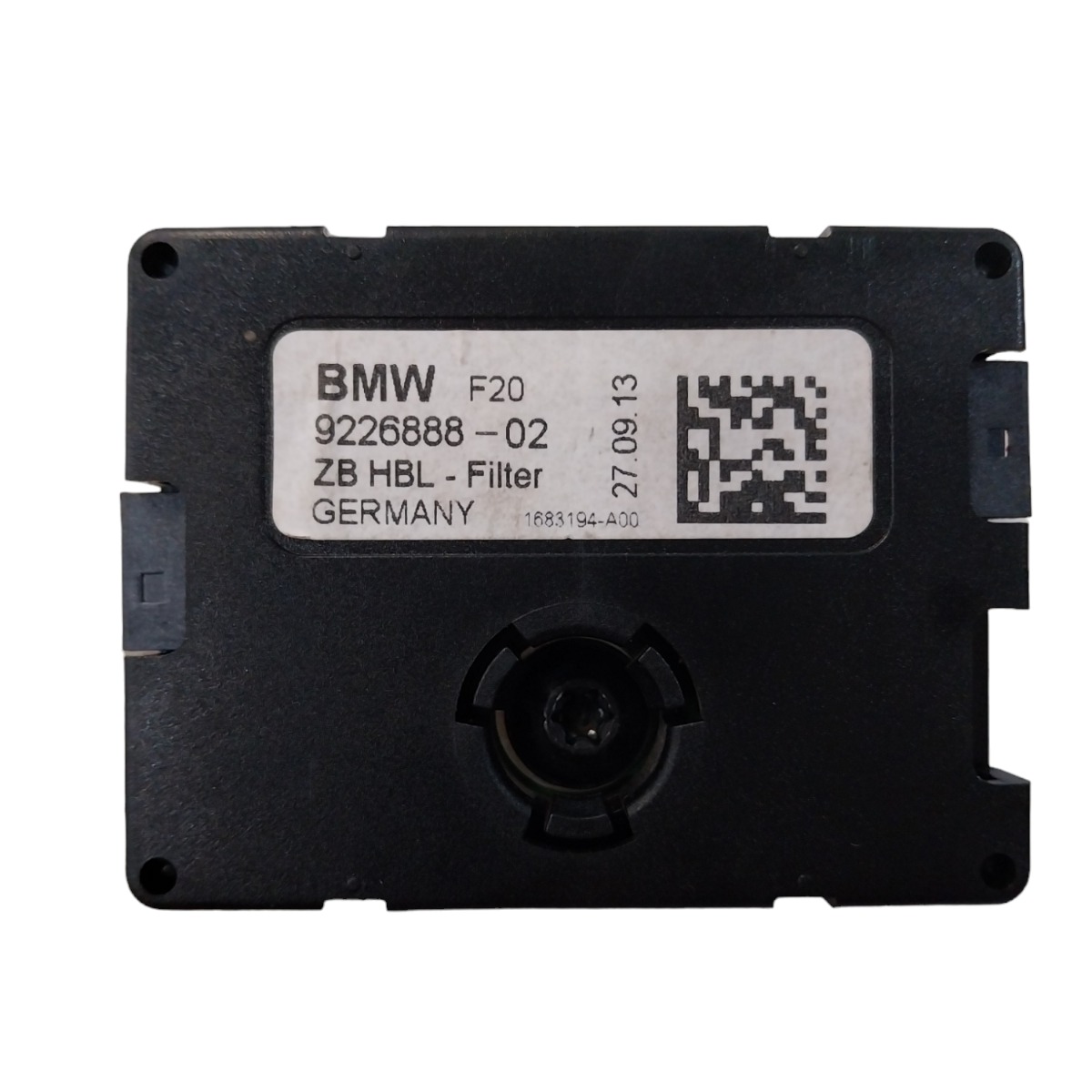 Módulo Supressor Ruido Bmw 116 118 120 125 F20 2013 A 2019 Preto