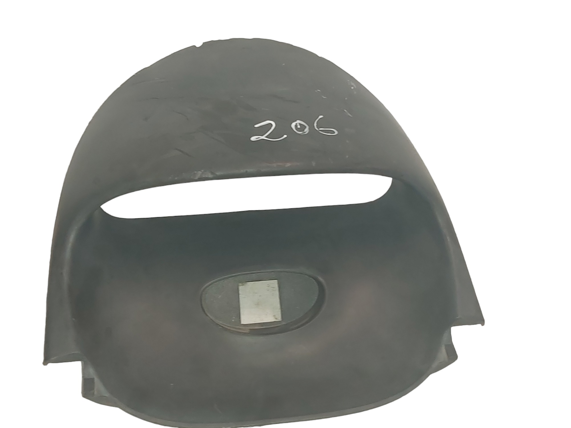 Moldura Superior Painel Do Pisca Alerta Peugeot 206 98 A 05 Preto
