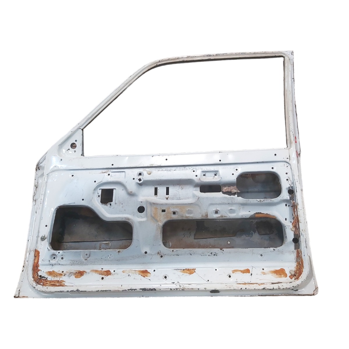 Porta Dianteira Direita Vw Gol Voyage Quadrado 87 89 92 A 94 Dianteira Direito Branco 5