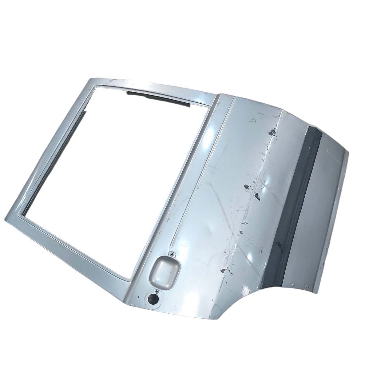 Porta Traseira Direita Fiat Uno 4p 84 86 90 96 2000 A 2004 Traseira Direito Prateado 3