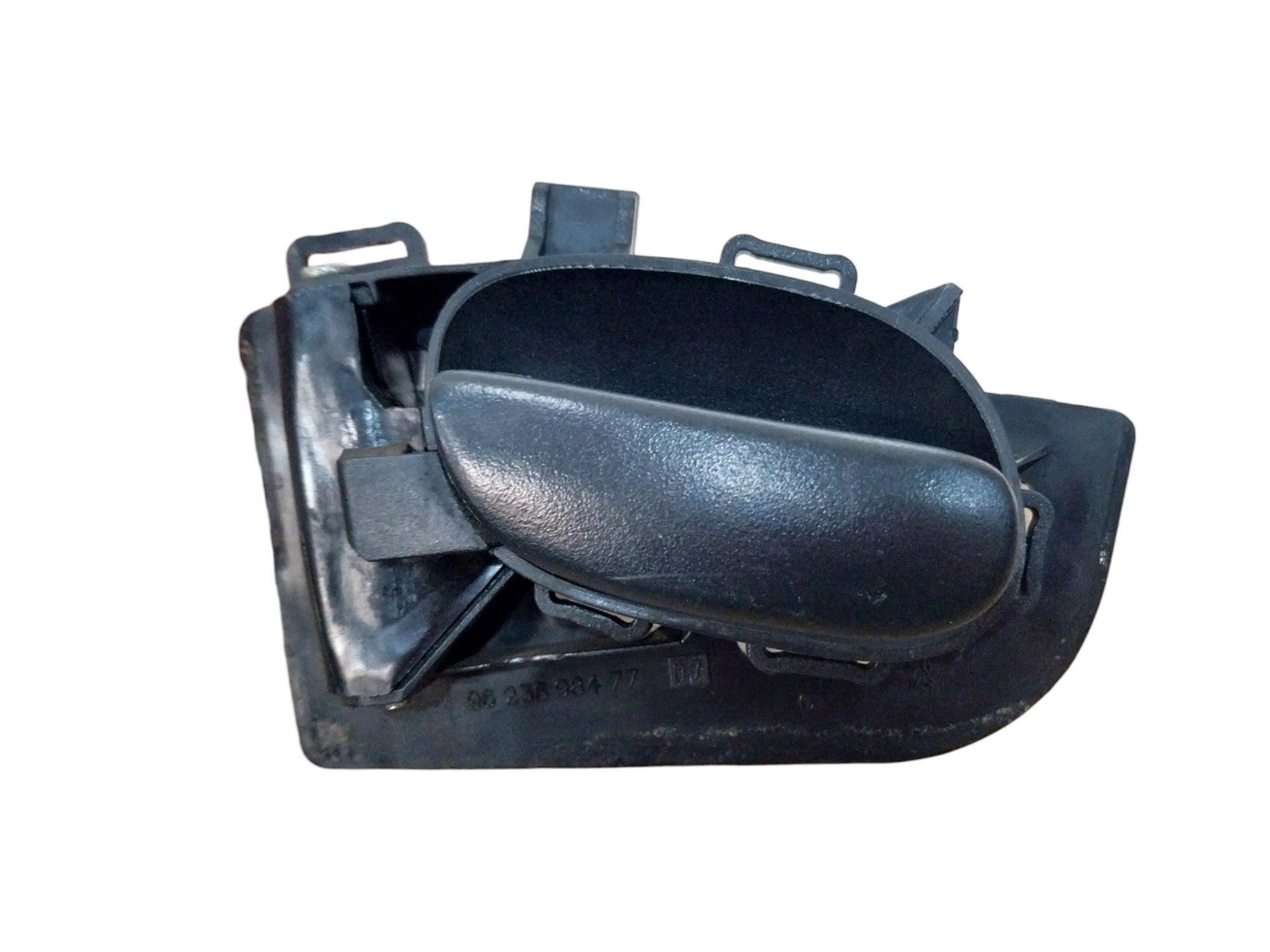 Maçaneta Interna Traseira Esquerda Peugeot 206 207 99 A 2011 Preto Traseira 6