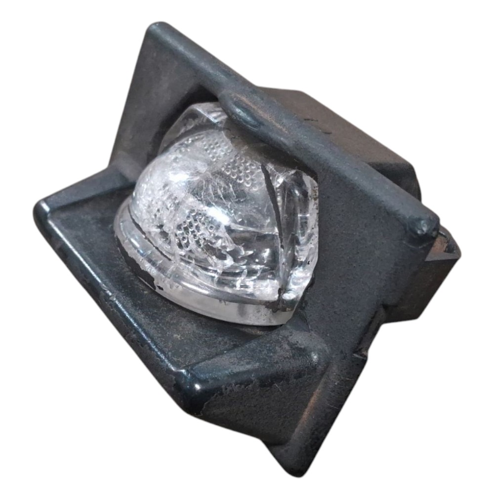 Luz Placa Lente Destacável Fiat Uno 91 92 93 94 95 99 A 2004 3
