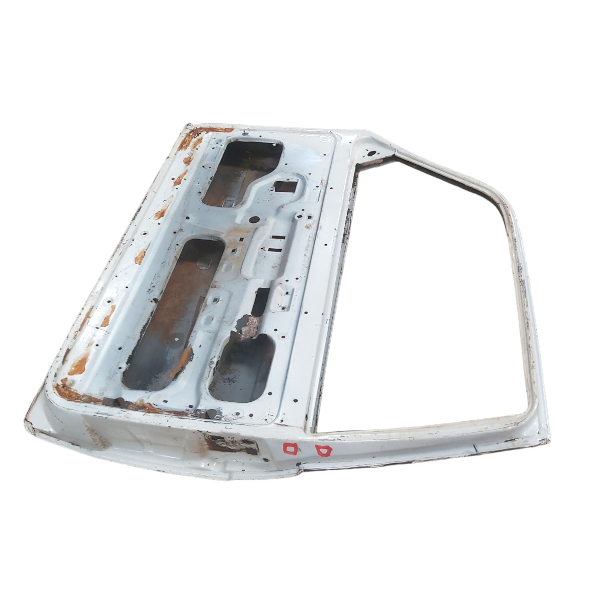 Porta Dianteira Direita Vw Gol Voyage Quadrado 87 89 92 A 94 Dianteira Direito Branco 7