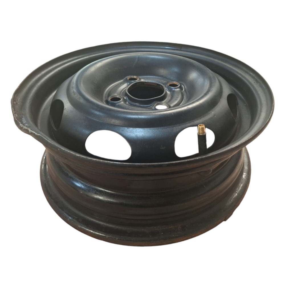 Roda Ferro Aro 13 4 Furos Onix Celta Corsa 93260709 Original Preto 4