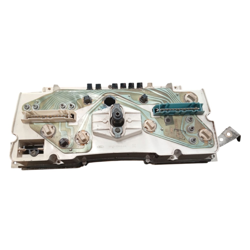 Painel Instrumentos Branco Escort Xr3 Ap 1.8 89 A 92 Detalhe Branco 3