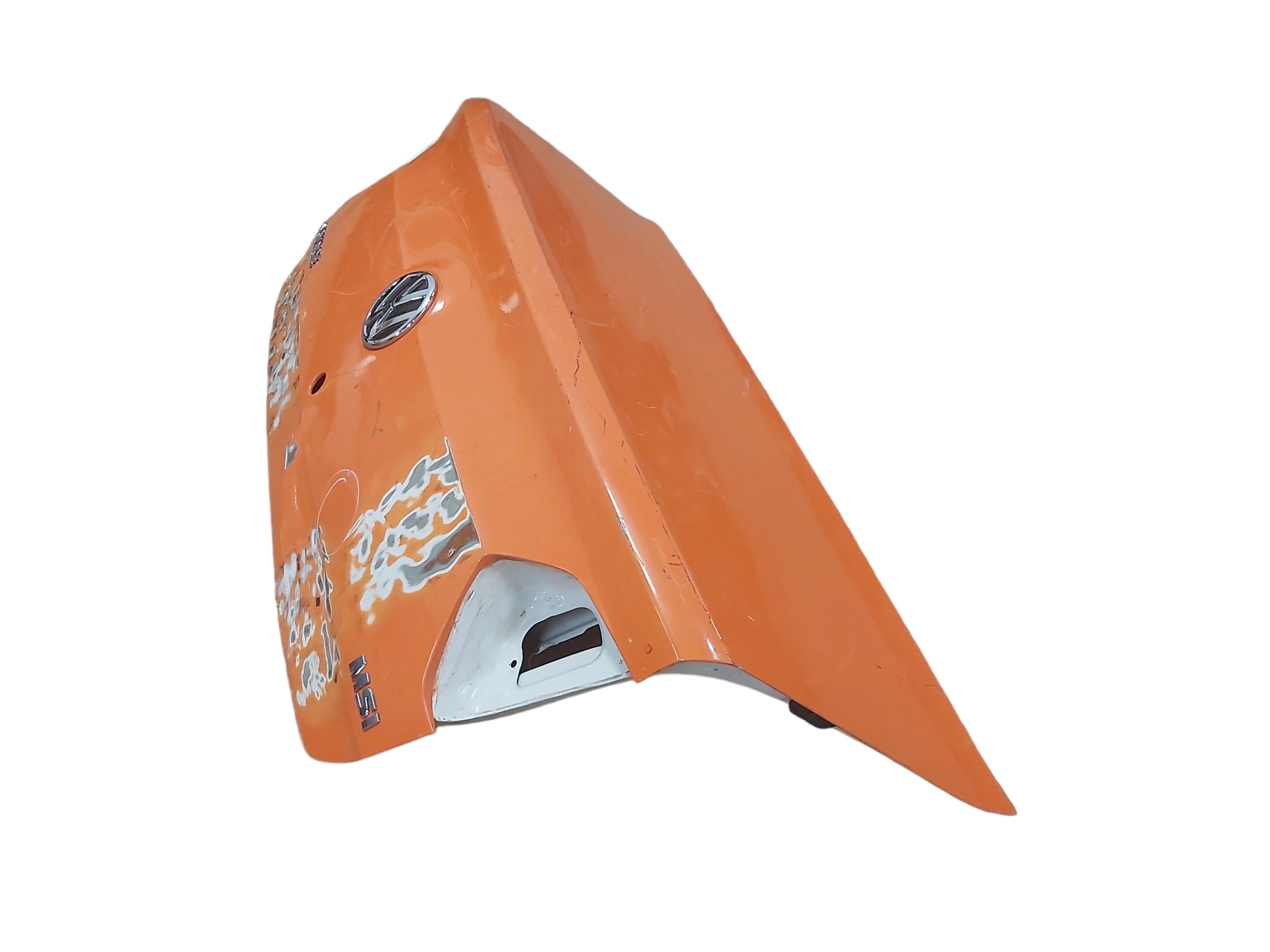 Tampa Traseira Porta Malas Voyage G6 G7 2013 2014 2015 2016 Laranja 4