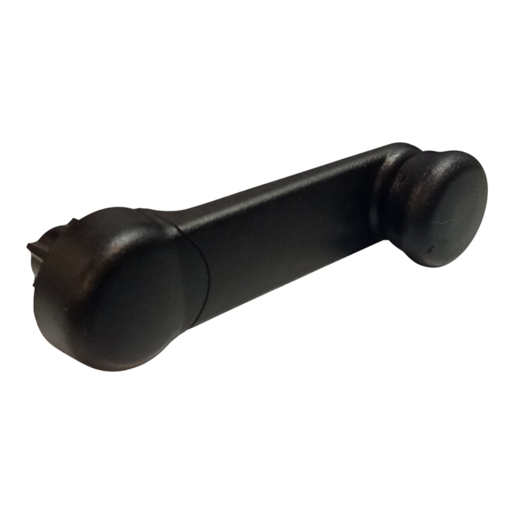 Manivela Vidro Porta Gm Ranger 98 2002 2005 2008 2011 2012 Preto