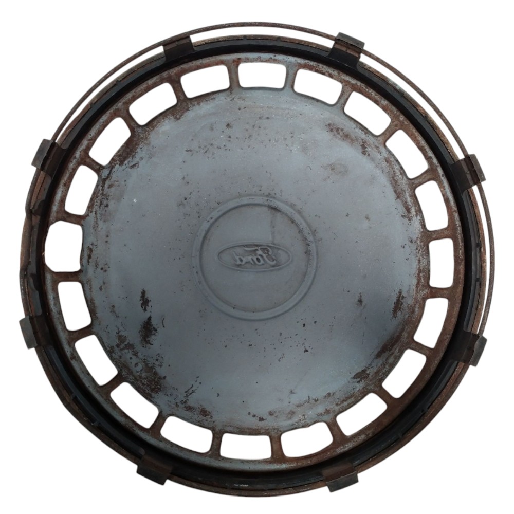 Jogo Calotas Aro 13 Ford Del Rey Glx 85 86 87 88 89 Original Prata 10