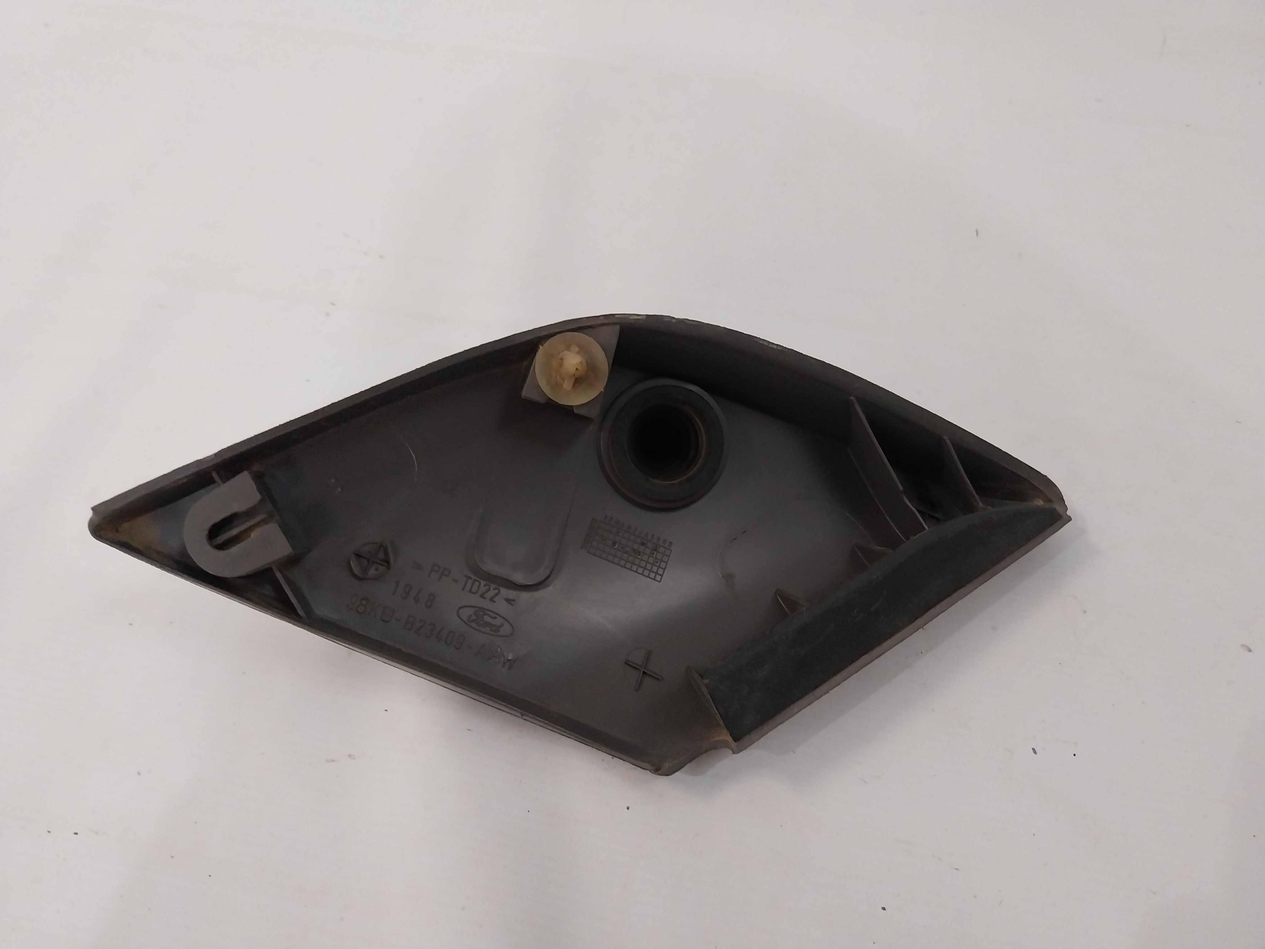 Acabamento Interno Moldura Retrovisor Ford Ka 99 A 2003 Cinza 5