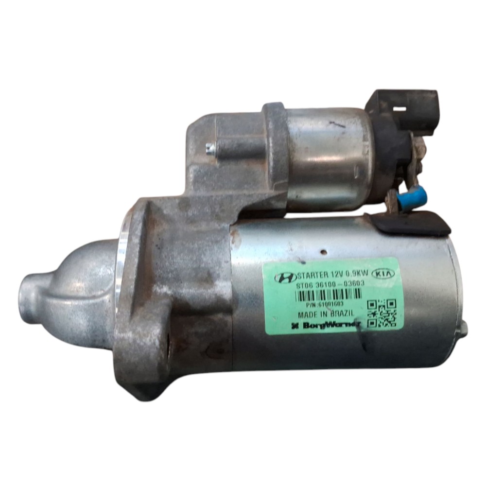 Motor Partida Arranque Hyundai Hb20 1.0 2020 2021 2022
