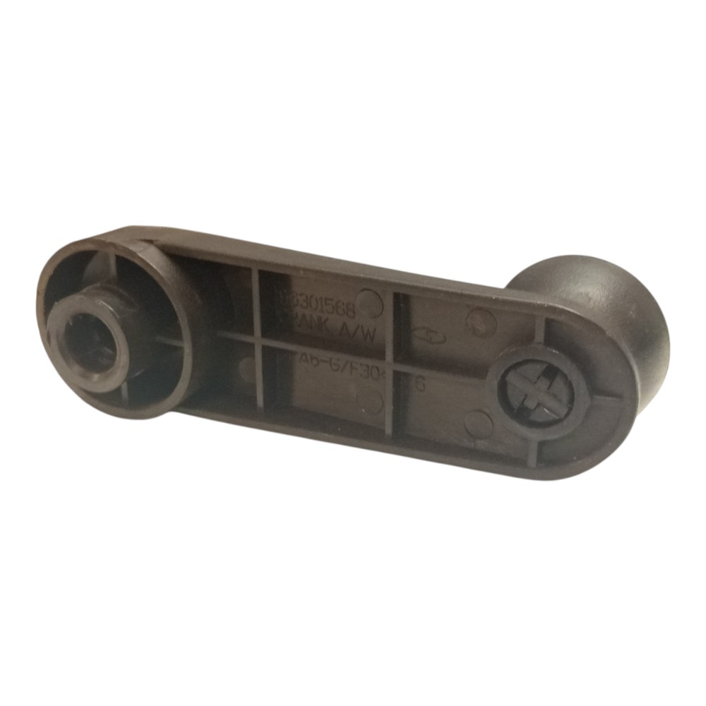 Manivela Vidro Traseiro Gm Onix Prisma 2013 2014 2017 2019 Preto 3