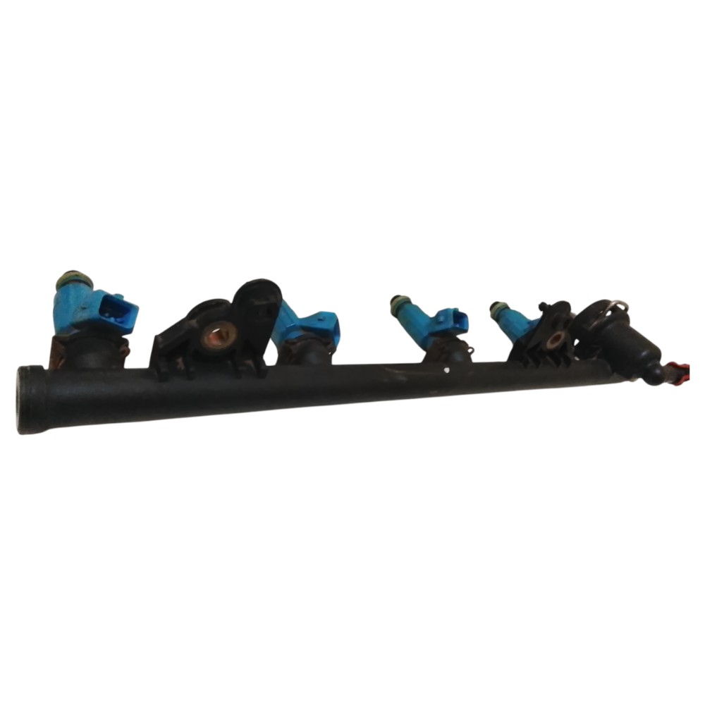 Flauta Bico Injetor Ford Courier Fiesta Zetec 99 2000 2001 4