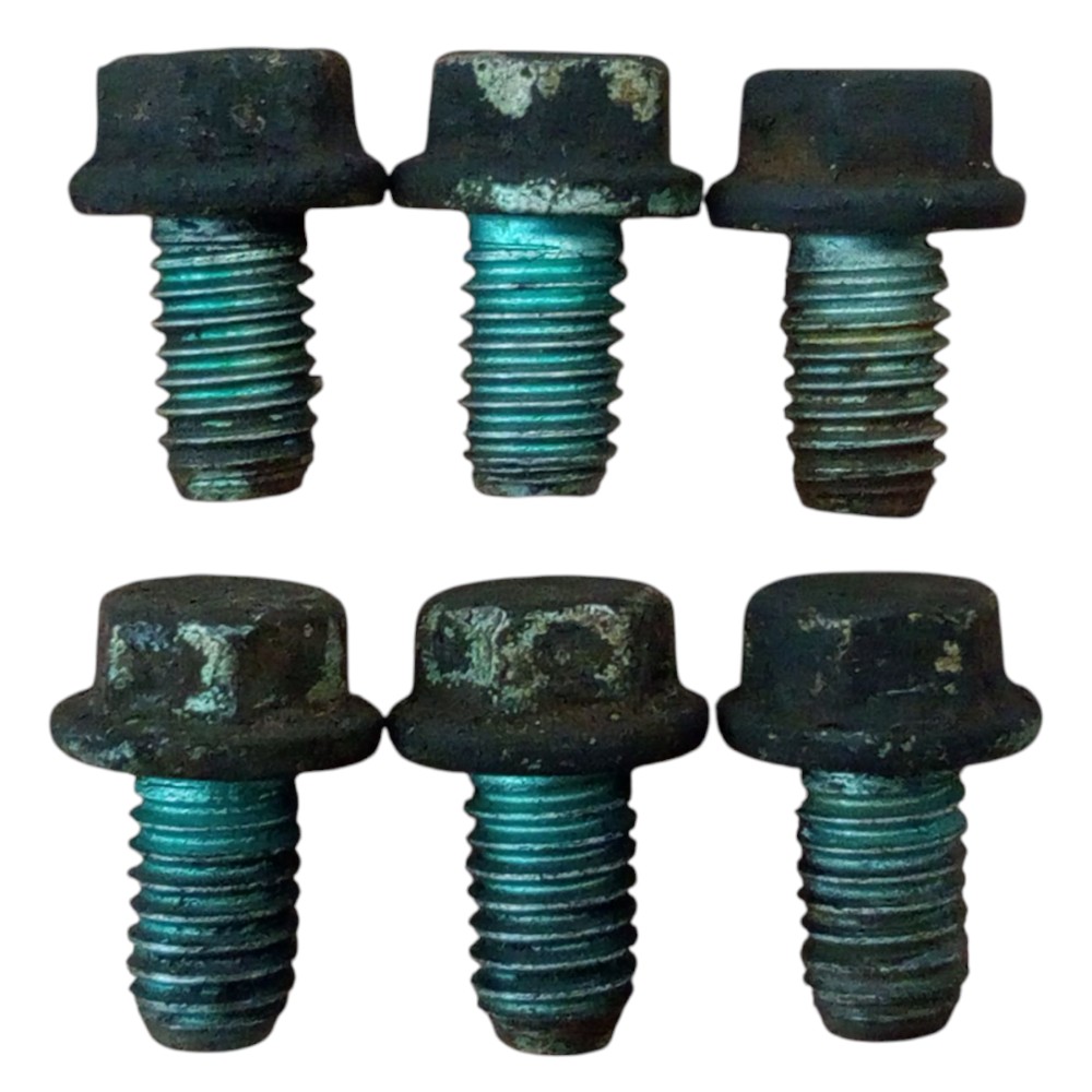 Kit 6 Parafusos Espelho Freio Dianteiro Audi A3 99 2000 2006