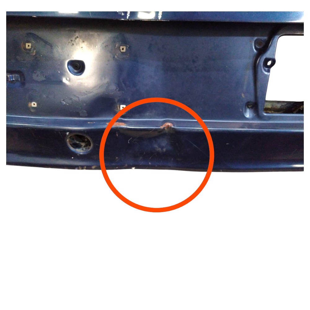Fechadura Tampa Traseira Porta Malas Santana 92 2006 Detalhe Azul-escuro 3