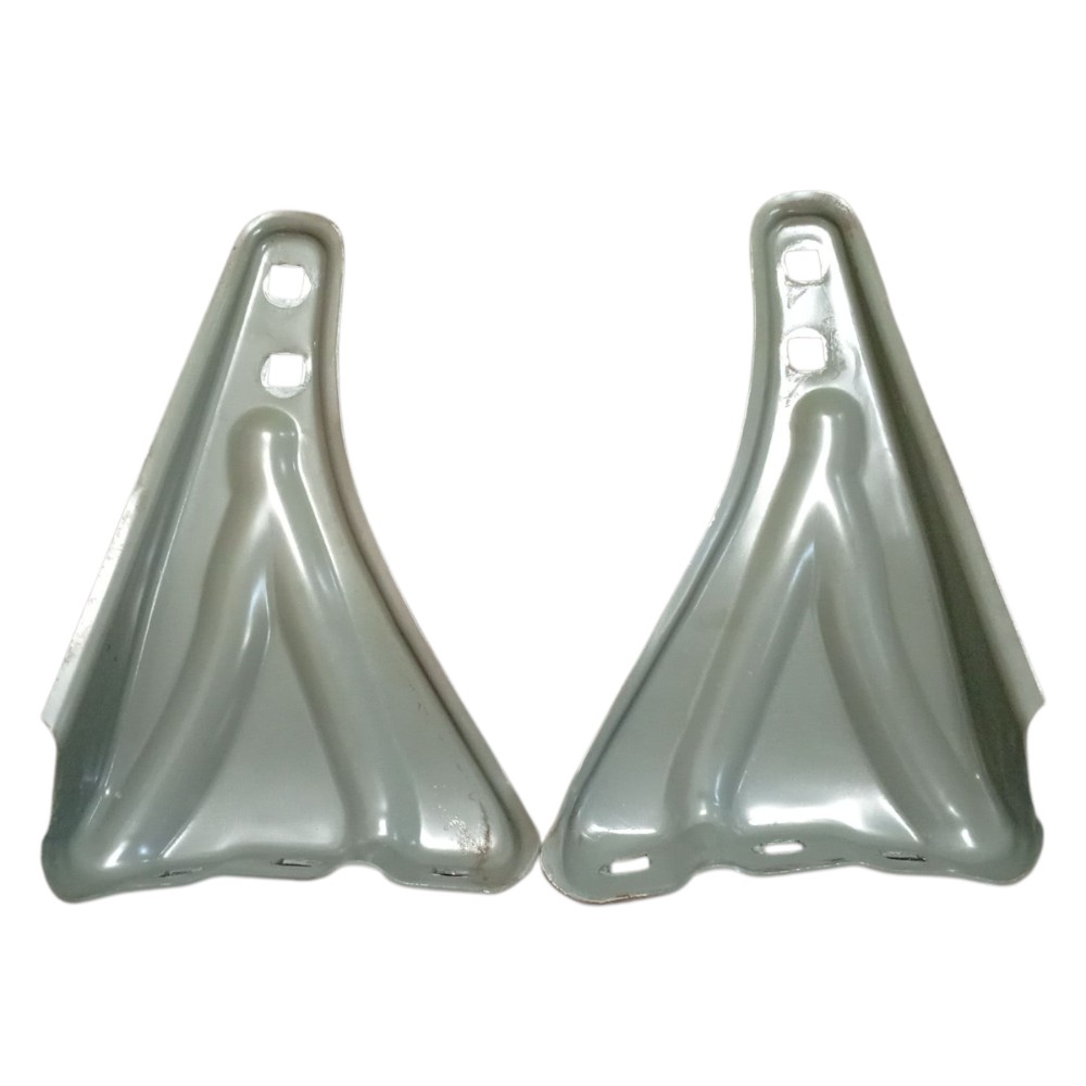 Par Travessa Reforço Longarina Fiat Uno 2010 2012 2014 2018 2