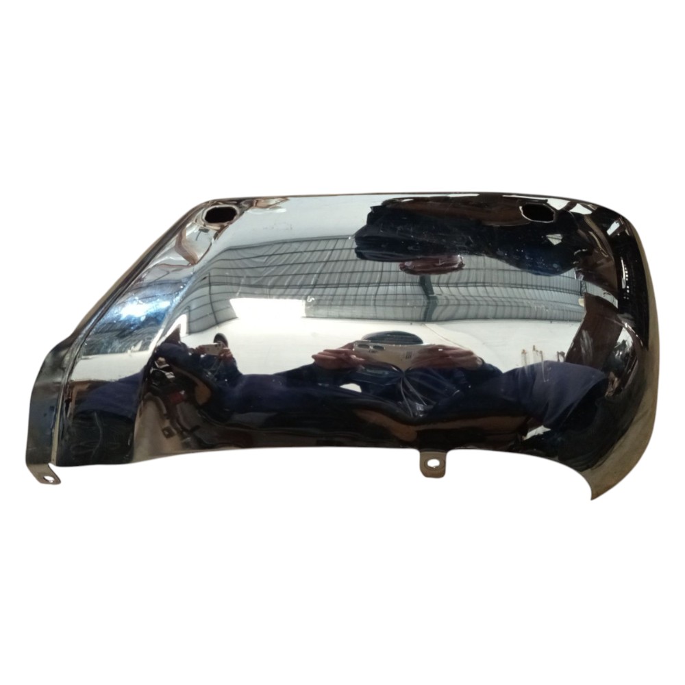 Ponteira Direita Cromada Ford Ranger 2016 2017 2018 2019 5