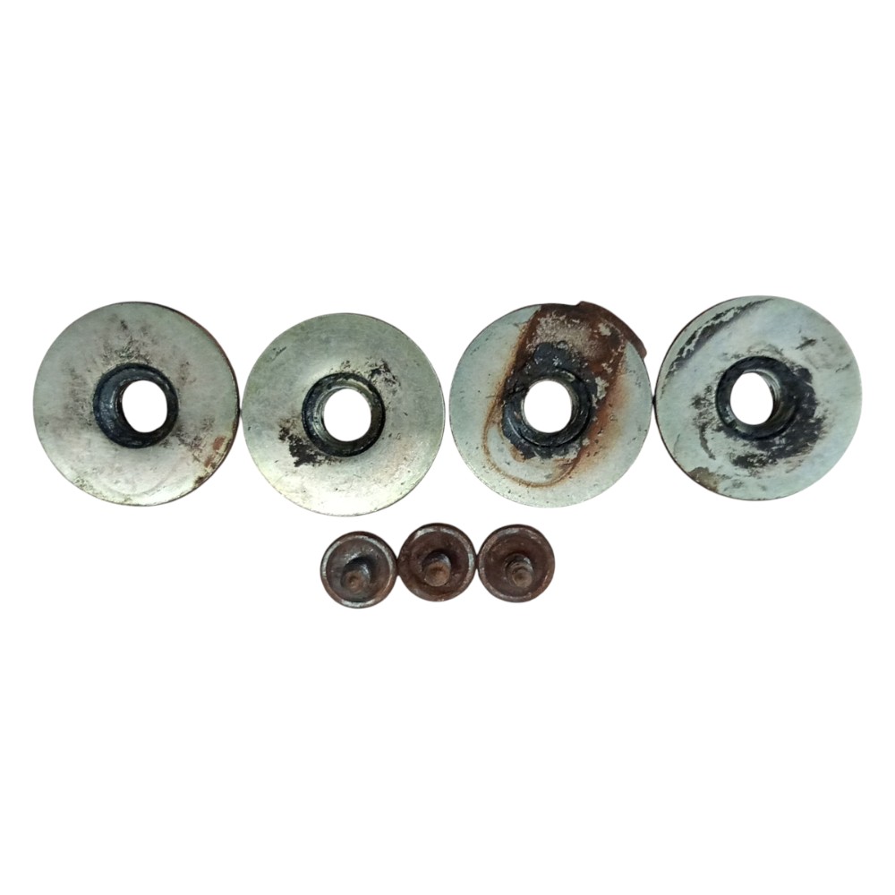 Kit Sustentação Tanque Peugeot 206 2001 2002 2003 2004 2008 Metal 2007 7