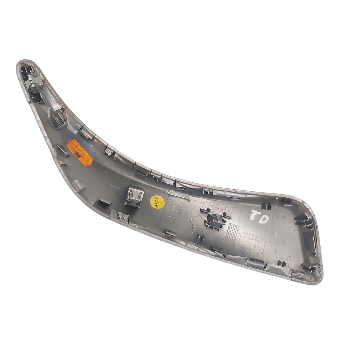 Acabamento Puxador Porta Traseira Direita Bmw 116 118 F20 Cinza Traseira 4
